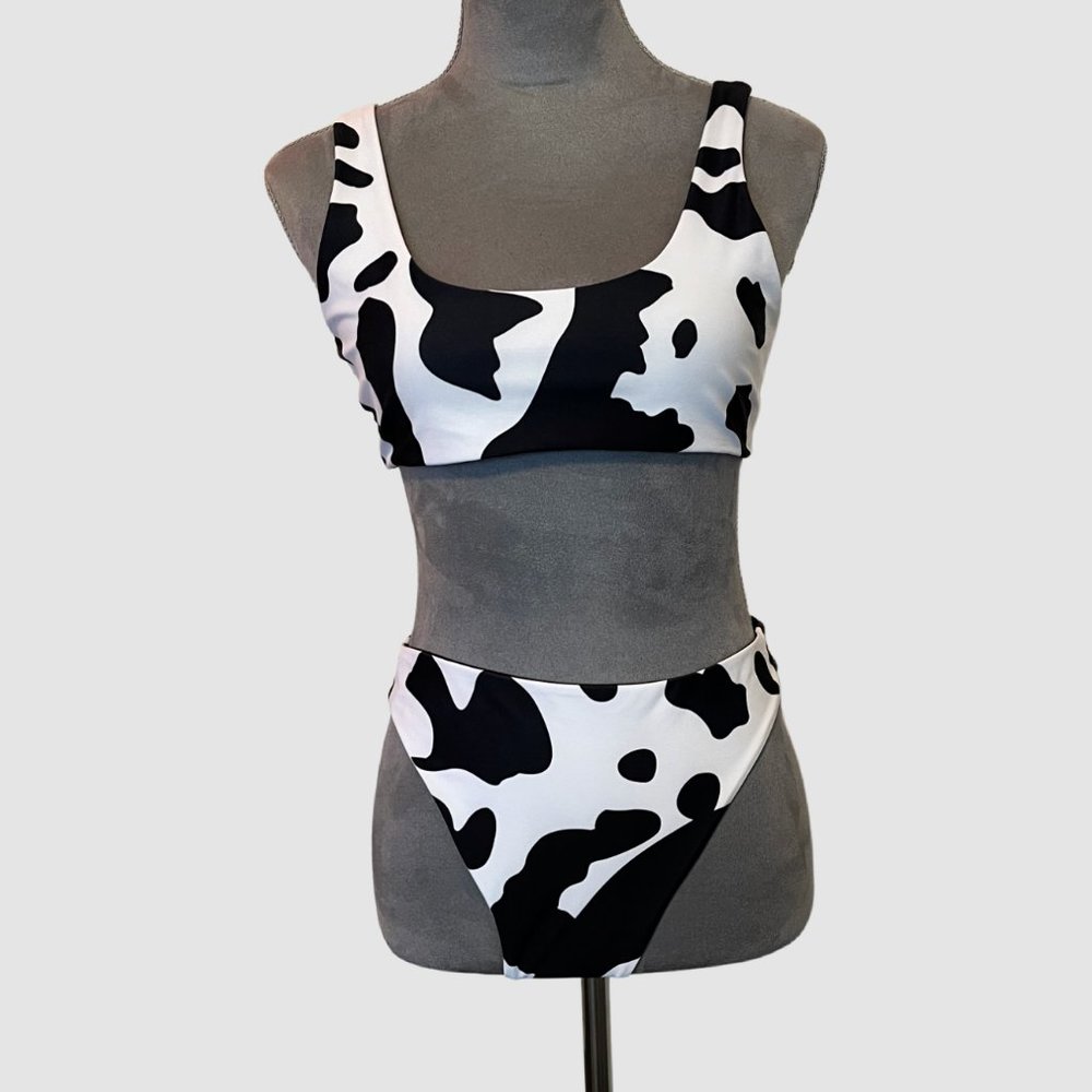 Cow Print Bikini